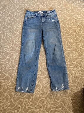 Judy Blue Light Blue Distressed  Jeans